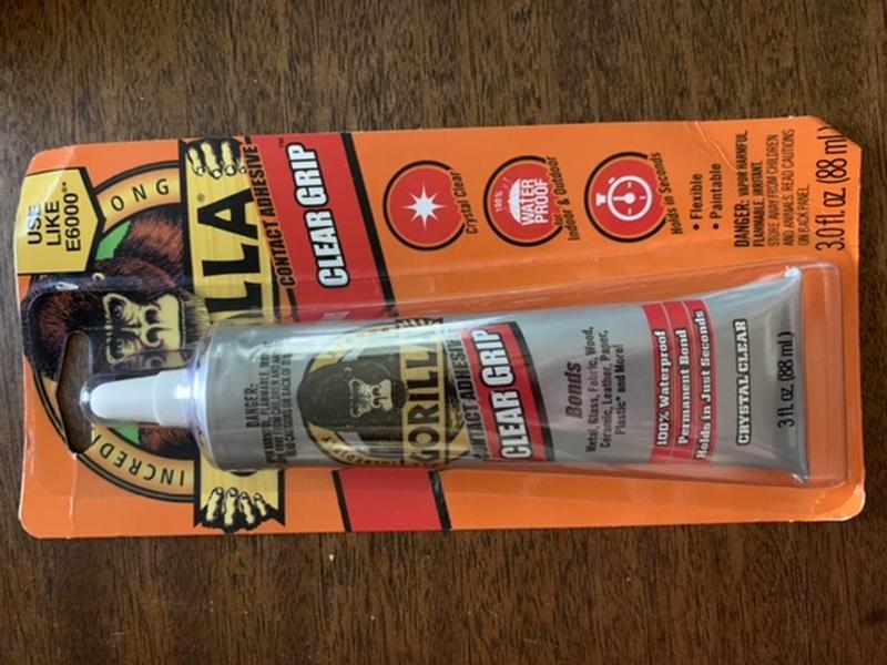 Gorilla 4-Pack Clear Grip Contact Adhesive