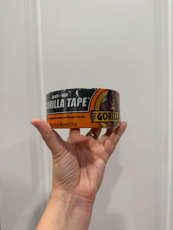 9個セットBerkley Gorilla tough Gorilla Tough and Wide Black Duct Tape 2.88-in x 25 Yard(s