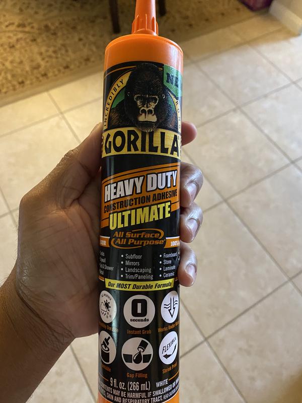 Gorilla Heavy Duty Construction Adhesive Ultimate UK Stockists www