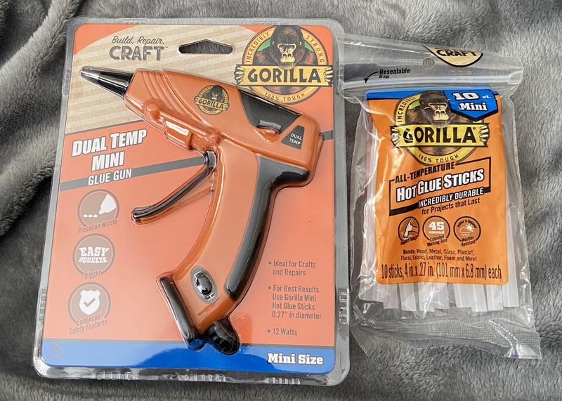 Reviews for Gorilla 4 in. Mini Hot Glue Sticks (30-Count)