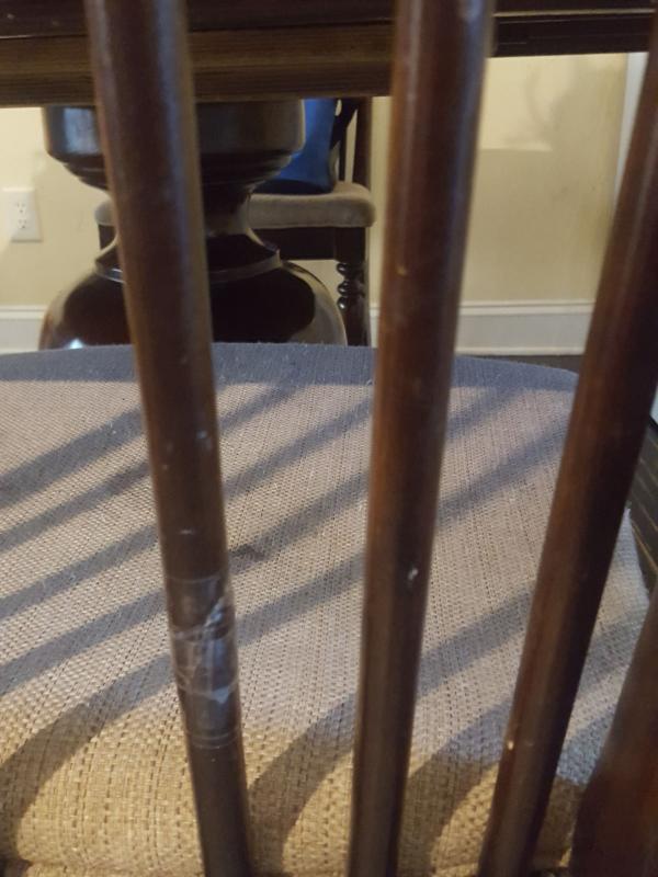 Rustic Chair - Broken bar