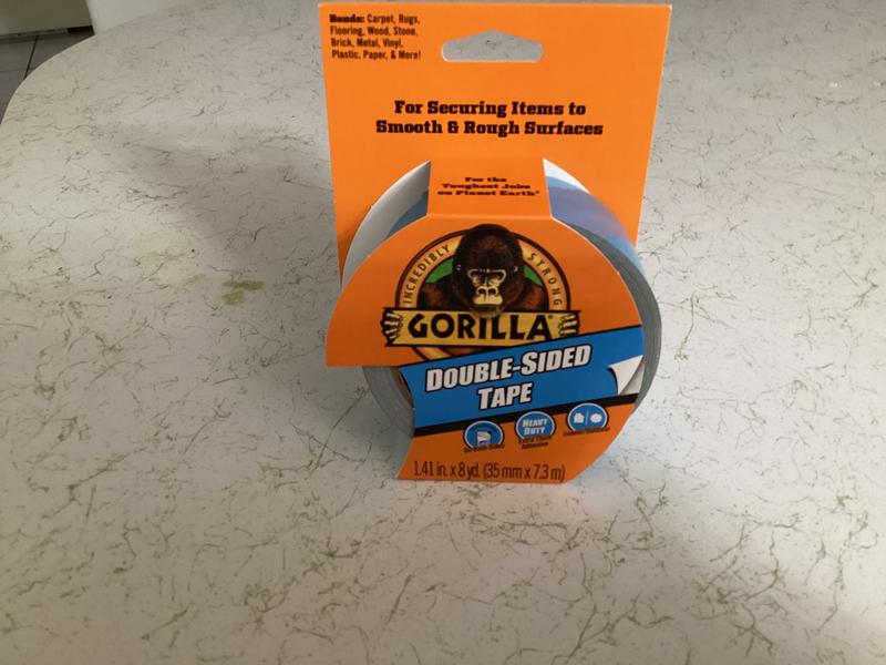 Gorilla 1.41 in. x 8 yd. Double Sided Tape (6-pack) 100925