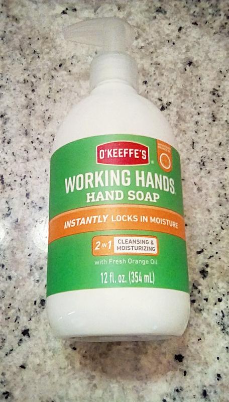 O'Keefe's Working Hands Moisturizing Gel Hand Soap with Pump, Unscented,  354-mL