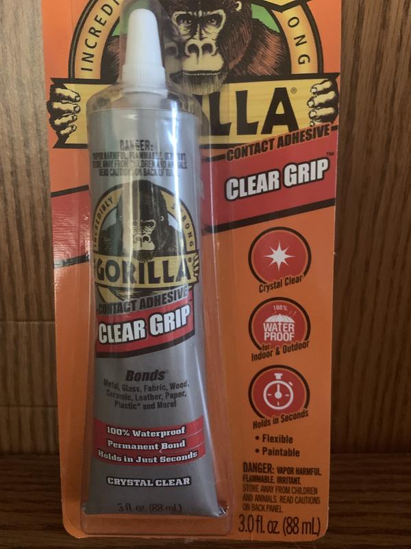 Gorilla Glue 8040002 - Gorilla Clear Grip (3oz) - Hub Hobby