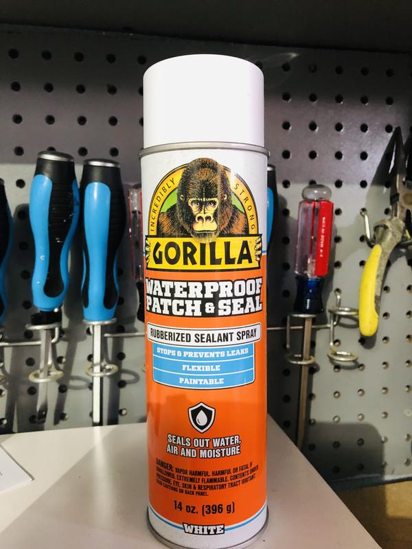Murdoch's – Gorilla Glue - Waterproof Patch and Seal Spray - White