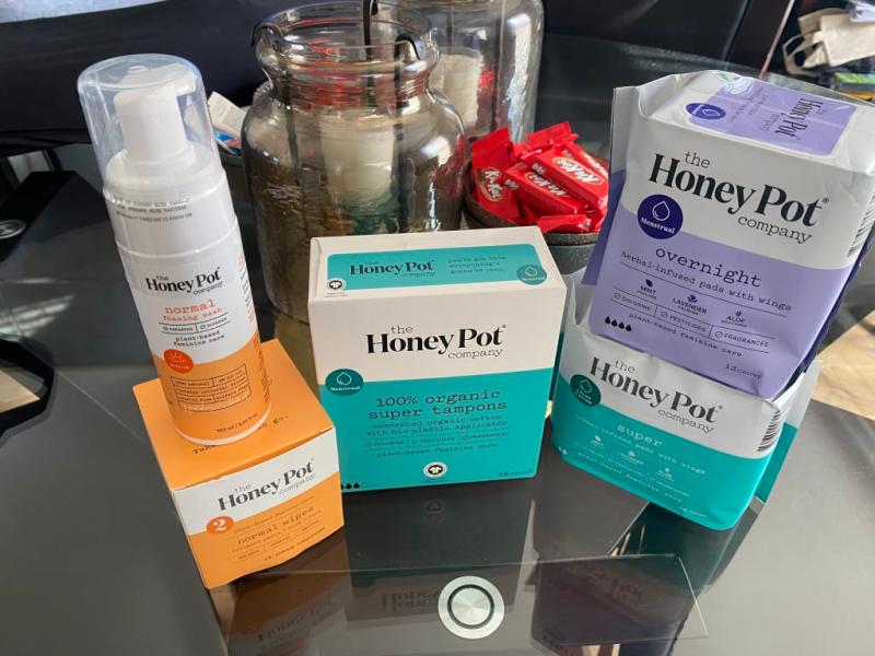 The Honey Pot 18Count Organic Super Tampons buybuy BABY