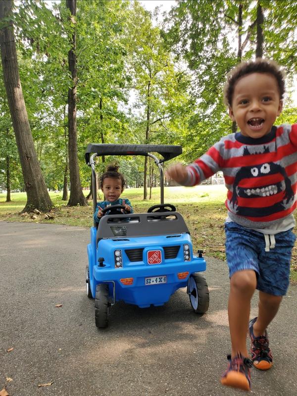 Step2 Side-By-Side Push Around SUV Two-Seater Push Car