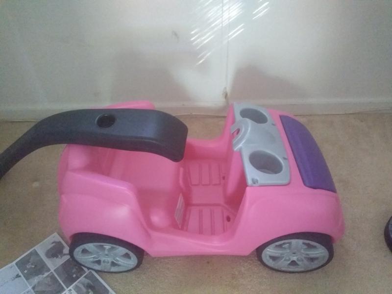 Step2 Carriage Whisper Ride II 115cm Car Pink for sale online 