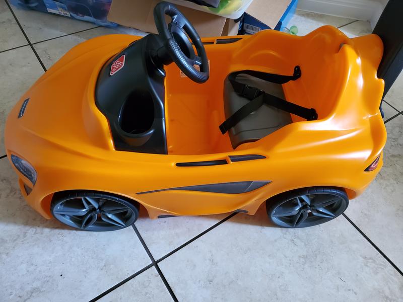 Step2 McLaren 570S Push Sports Car with the electronic sounds and best gift kids 