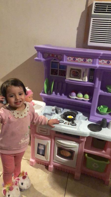 Step2 Little Baker Cuisine Enfant en Rose / Violet en Plastique