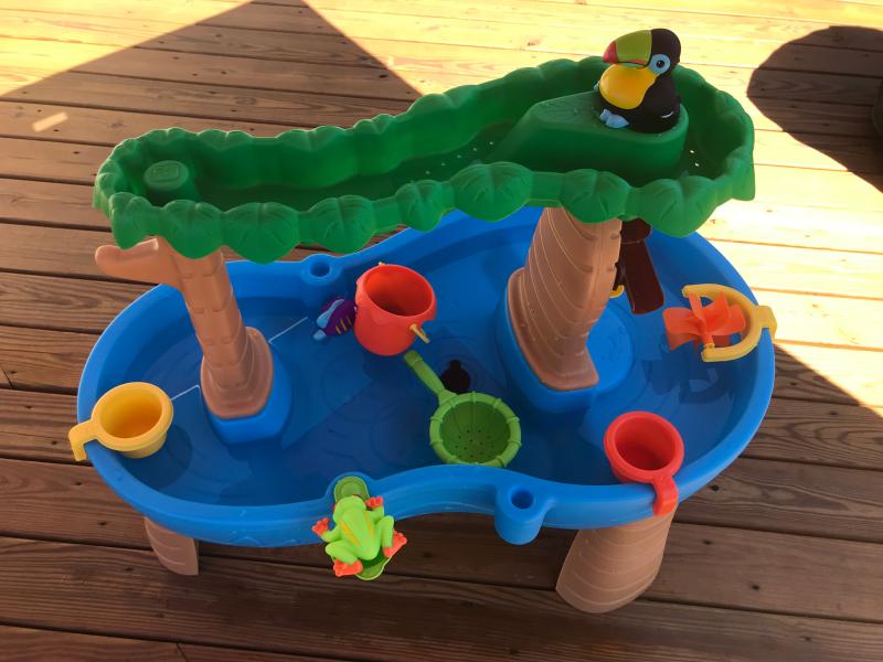 Water Table Step2 Tropical Rainforest Water TableColorful Kids Water Play 
