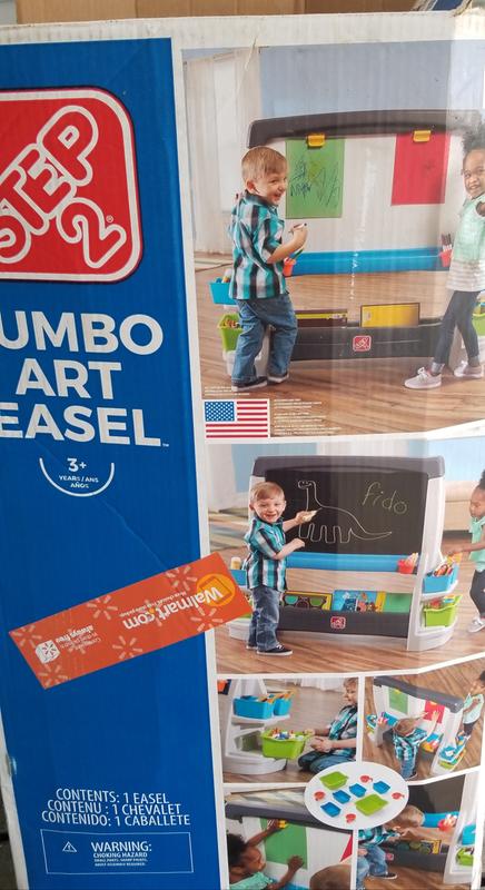 Step2 jumbo art 2024 easel for kids