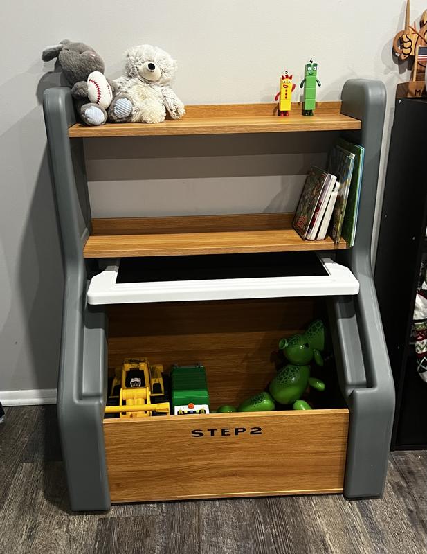 Step2 2-in-1 Toy Box & Art Lid - Gray