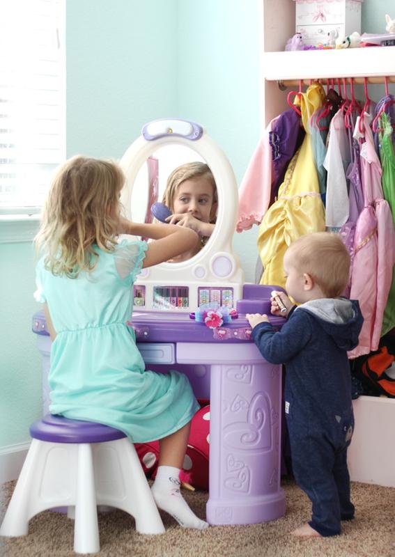 Pretty Posh Vanity with Stool from Step2