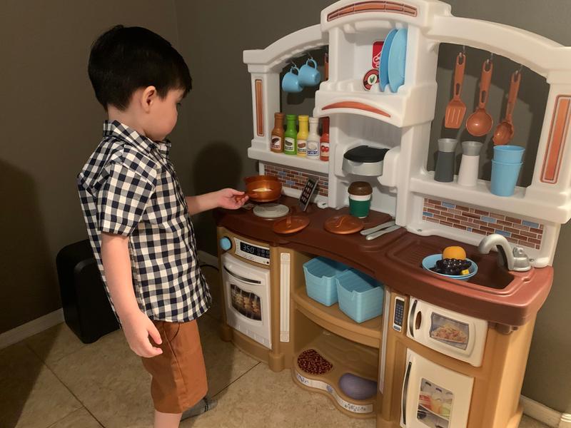 Step2 488599 Kids Plastic Cooking Kitchen Playset for sale online