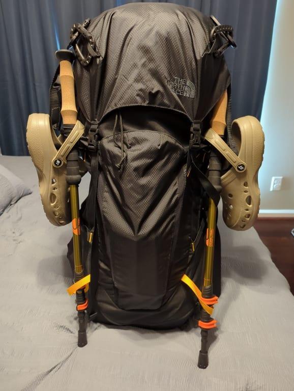 north face black terra 65 backpack The Backpack, TNF Black/Asphalt Grey-NPF, Small/Medium way zip that runs the length of the pack Scored a North Face Terra