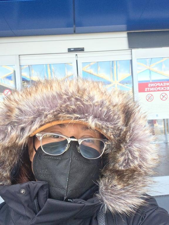 Customer photo for "Great purchase for harsh NY winter"