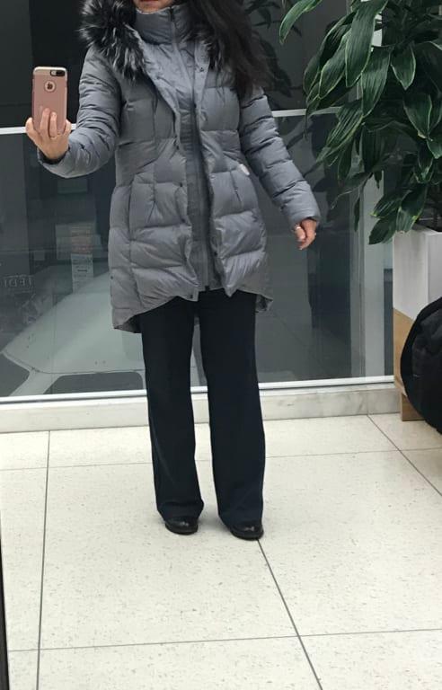 Customer photo for "Love this coat and color!"