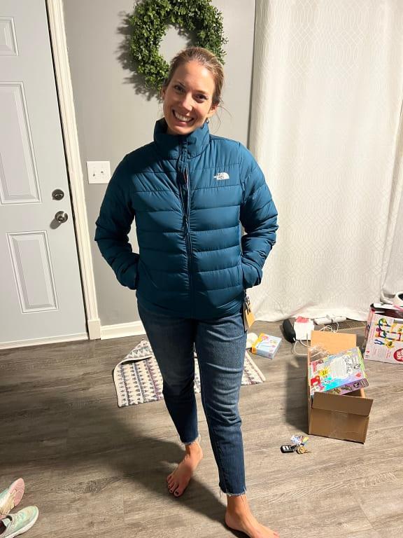 Customer photo for "Great fit puff jacket"