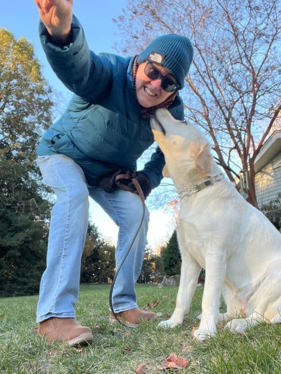 Customer photo for "Highly recommend this coat"