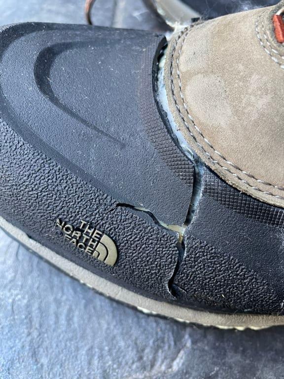 Customer photo for "Boots literally fell to pieces - horrible quality"