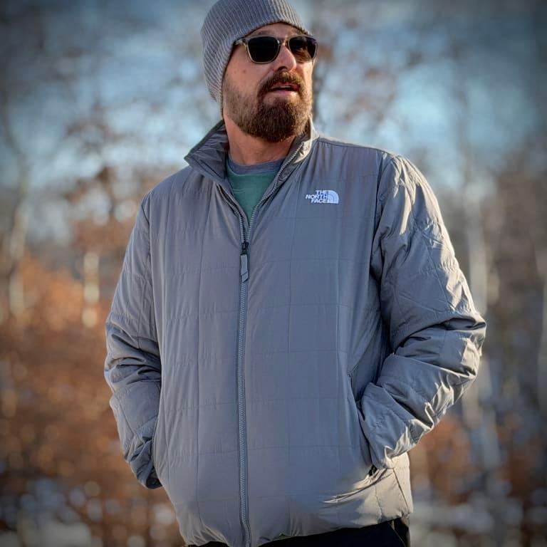 Customer photo for "Great for brisk weather or for layering in colder months"