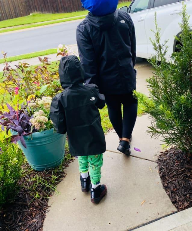 Customer photo for "We love rainy days with TNF!"