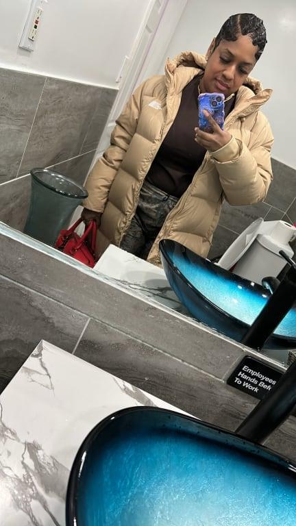 Customer photo for "Love love love my coat"