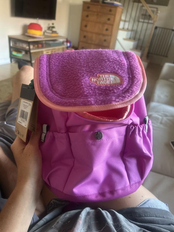 children's north face sprout toddler backpack prim pink feather orange STATE Kane Double Pocket Its scaled Youth Mini Explorer Backpack -