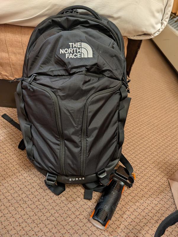 north face backpack surge dimensions Amazon.com: THE Women's Luxe Computer Laptop Backpack, TNF Black/Burnt Coral Metallic-NPF, One Size : Electronics a large main compartment for books and binders Surge Backpack - 31L