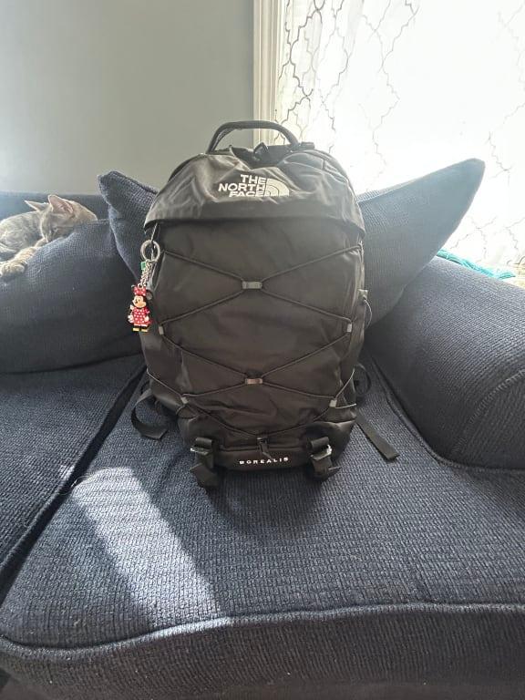 Customer photo for "This backpack is amazing, it has SO MUCH space!"