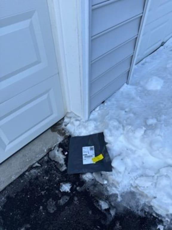 Customer photo for "Package Mis delivery and Unacceptable Resolution"
