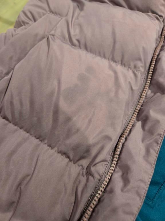 Customer photo for "I would not recommend this coat."