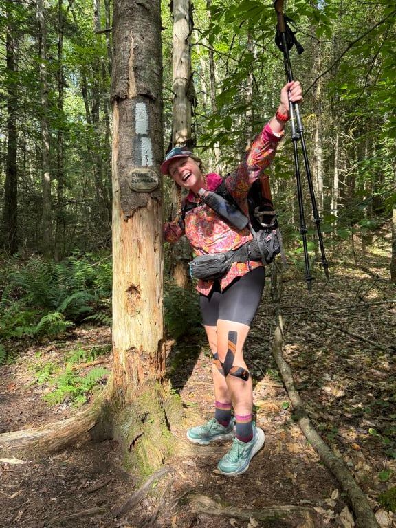 Customer photo for "a thru-hiker's dream shoe!"