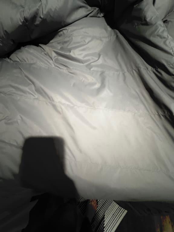 Customer photo for "Damaged parka"