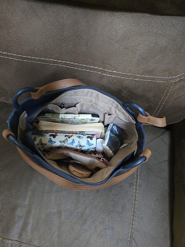 Customer photo for "Happy with this satchel. The"