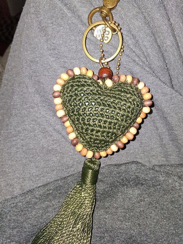 Customer photo for "Love this green charm!"