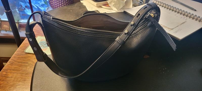 Customer photo for "Love my new bag! Indigo"