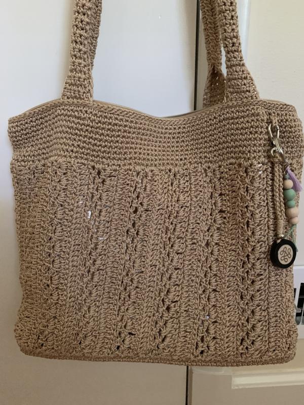 Selling THE SAK Women's Crafted Classics Crochet Carryall Tote