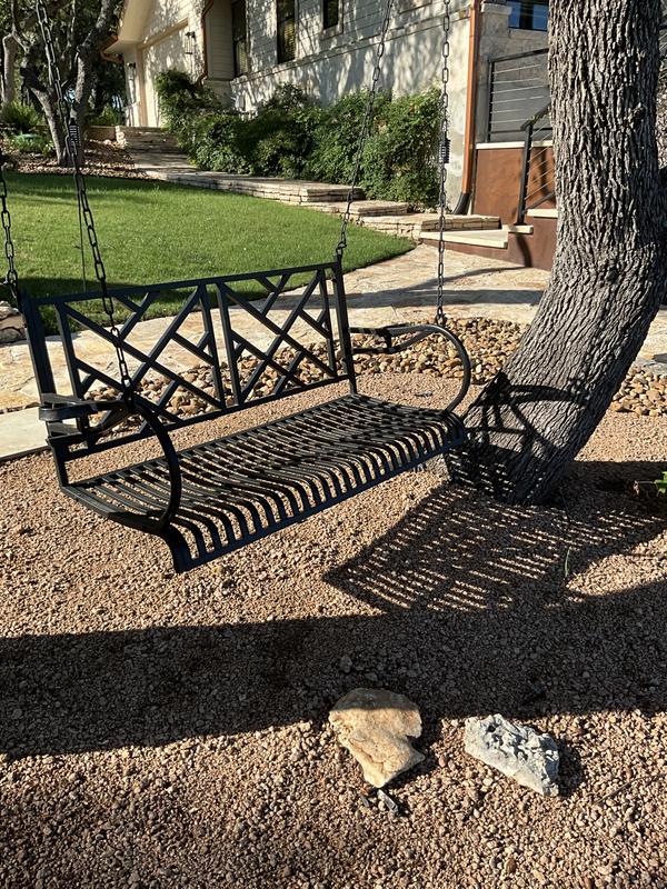 Live Casual Logan Metal Porch Swing