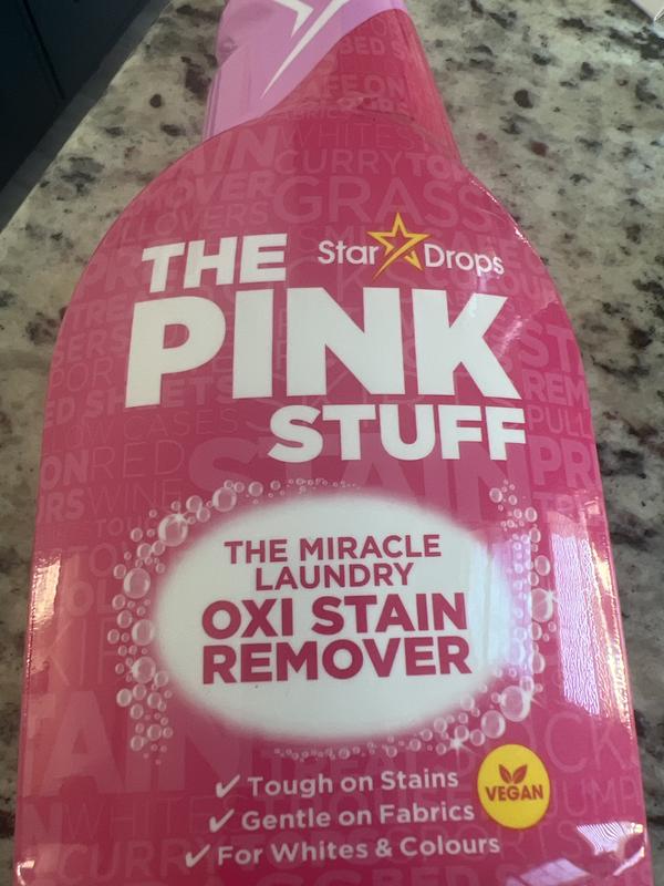 THE PINK STUFF - The Miracle Laundry Oxi Stain Remover – The Pink