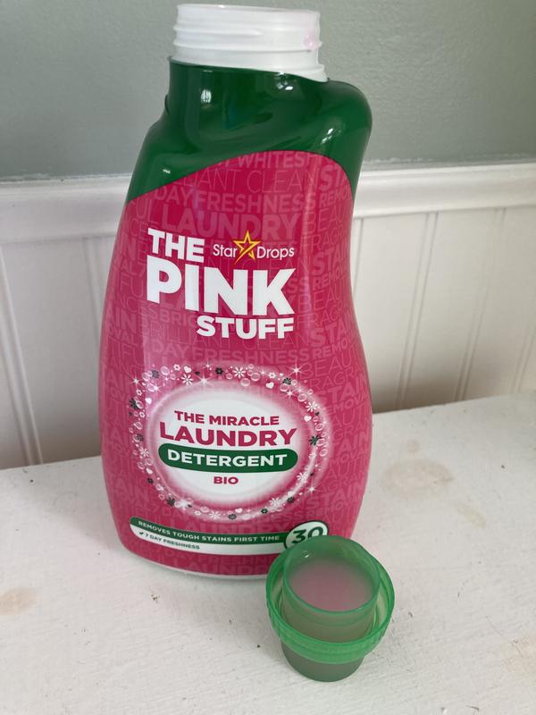  Stardrops - The Pink Stuff - The Miracle Laundry Detergent Bio  Liquid - 32oz Pack of 2 : Health & Household