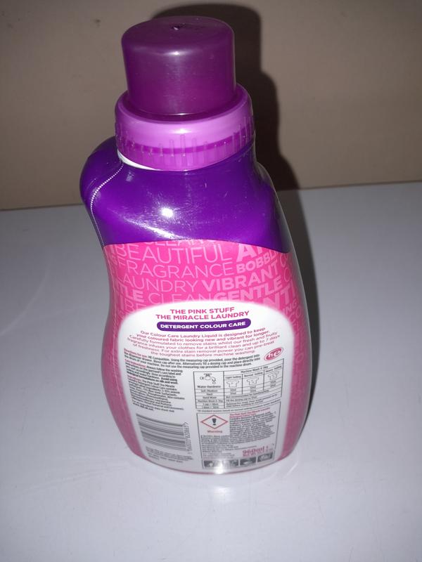 THE PINK STUFF - The Miracle Laundry Detergent Colour Care Liquid – The  Pink Stuff