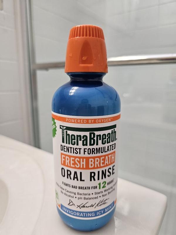 Fresh Breath Oral Rinse | Icy Mint | TheraBreath