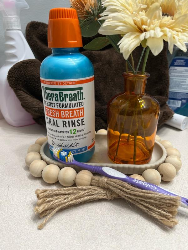 Fresh Breath Oral Rinse | Icy Mint | TheraBreath