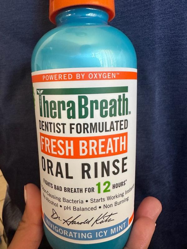 Fresh Breath Oral Rinse | Icy Mint | TheraBreath