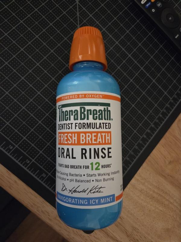 Fresh Breath Oral Rinse | Icy Mint | TheraBreath