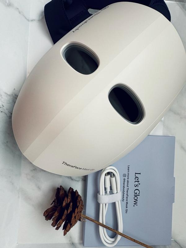Therabody TheraFace Mask Glo – Clinically Proven LED Skincare Mask