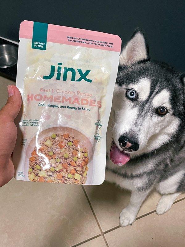 Shop Grain-Free Beef and Chicken Dog Food: Homemades – Jinx