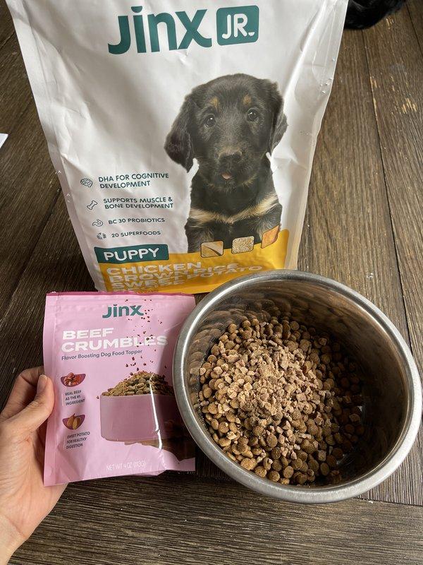 Shop Premium Sweet Potato and Beef topper For Dogs Jinx